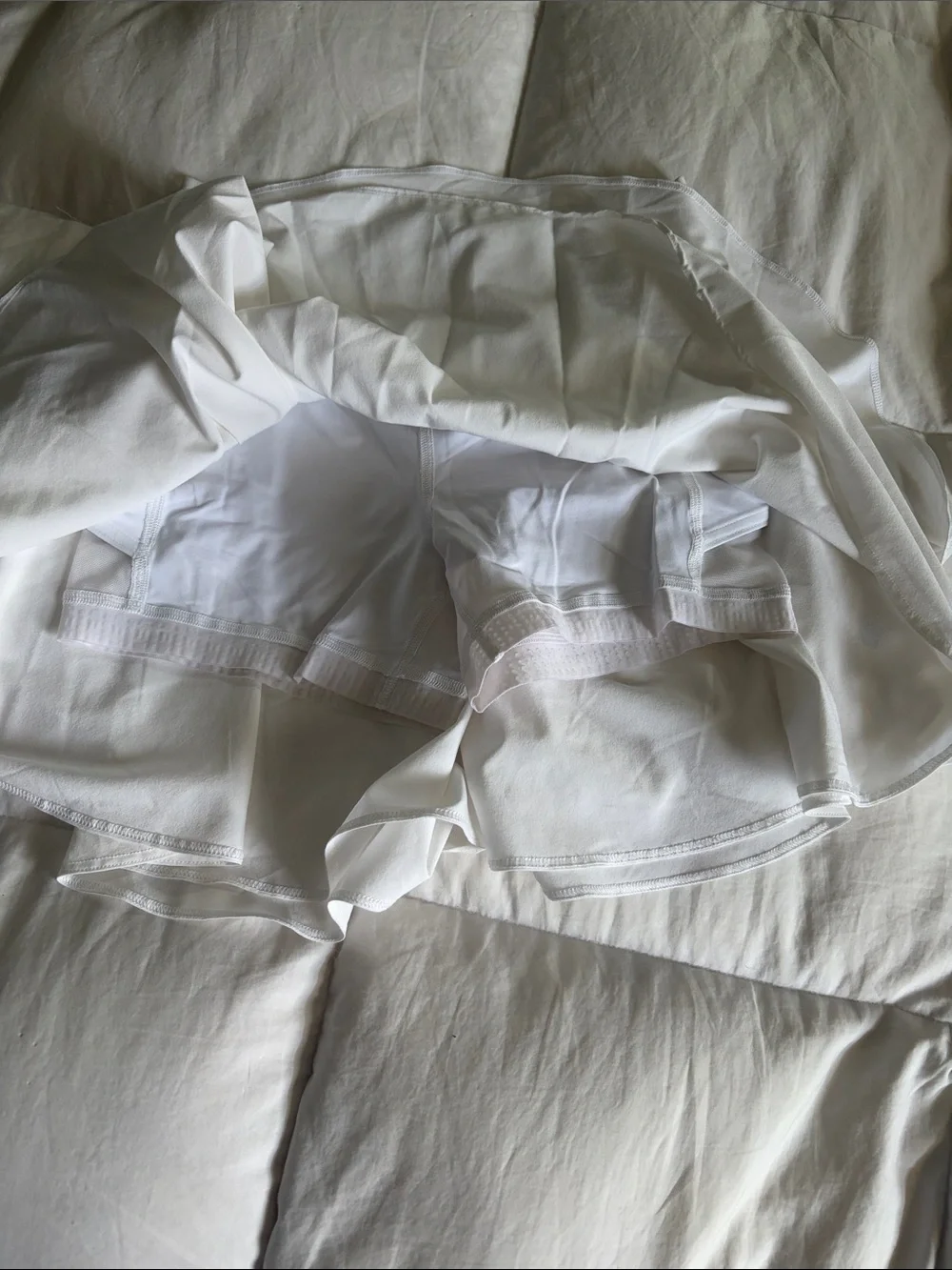 lululemon athletica White Circle Skirt